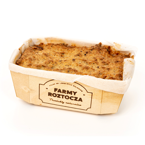 PASZTET Z ŻURAWINĄ BIO (około 0,40 kg) - FARMY ROZTOCZA (NA ZAMÓWIENIE)