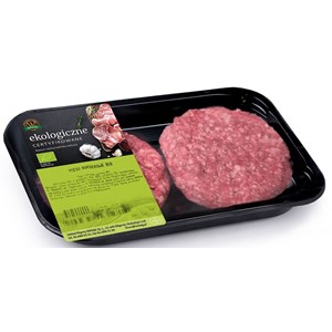 MIĘSO WOŁOWE BURGEROWE SUROWE BIO (około 0,30 kg) - WASĄG (NA ZAMÓWIENIE)