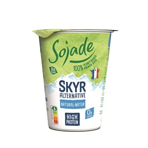 PRODUKT TYPU SKYR PROTEINOWY SOJOWY NATURALNY BEZ CUKRU BIO 400 g - SOJADE