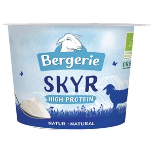 OWCZY JOGURT TYPU SKYR PROTEINOWY NATURALNY BIO 250 g - BERGERIE