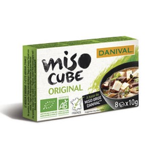 MISO KOSTKI BIO (8 x 10 g) 80 g - DANIVAL