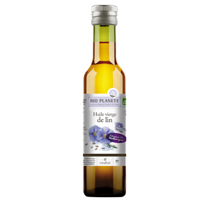 OLEJ LNIANY TŁOCZONY NA ZIMNO BIO 250 ml - BIO PLANETE