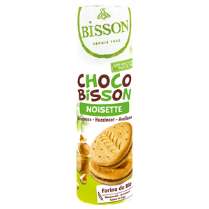 CIASTKA MARKIZY Z KREMEM ORZECHOWYM BIO 300 g - BISSON