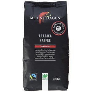 KAWA MIELONA ARABICA 100 % FAIR TRADE BIO 500 g - MOUNT HAGEN