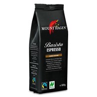 KAWA ZIARNISTA ARABICA/ROBUSTA BARISTA ESPRESSO FAIR TRADE BIO 500 g - MOUNT HAGEN