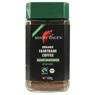 KAWA ROZPUSZCZALNA BEZKOFEINOWA ARABICA/ROBUSTA FAIR TRADE BIO 100 g - MOUNT HAGEN