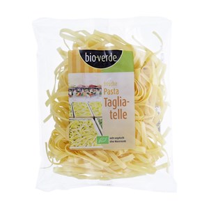 MAKARON (SEMOLINOWY JAJECZNY ŚWIEŻY) TAGLIATELLE BIO 250 g - BIO VERDE