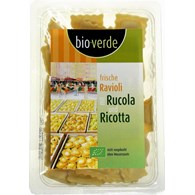 RAVIOLI ŚWIEŻE Z RUKOLĄ I RICOTTĄ BIO 250 g - BIO-VERDE