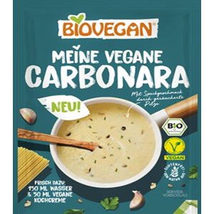 SOS WEGAŃSKI CARBONARA BEZGLUTENOWY BIO 27 g - BIOVEGAN