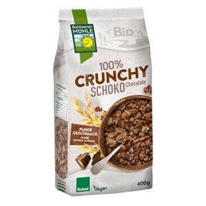 CRUNCHY CZEKOLADOWE BIO 400 g - BOHLSENER MUEHLE