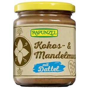 KREM KOKOSOWO - MIGDAŁOWY Z DAKTYLAMI BIO 250 g - RAPUNZEL