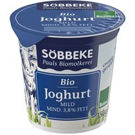 JOGURT NATURALNY 3,8 % BIO 150 g - SOBBEKE