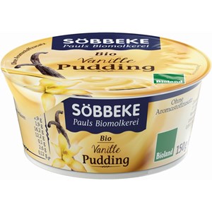 PUDDING WANILIOWY BIO 150 g - SOBBEKE