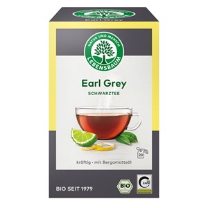 HERBATA CZARNA EARL GREY BIO (20 x 2 g) 40 g - LEBENSBAUM