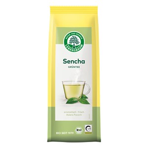 HERBATA ZIELONA SENCHA LIŚCIASTA BIO 75 g - LEBENSBAUM