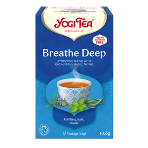 HERBATKA GŁĘBOKI ODDECH (BREATHE DEEP) BIO (17 x 1,8 g) 30,6 g - YOGI TEA