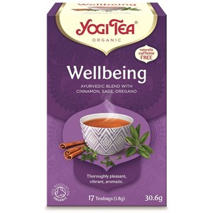 HERBATKA NA DOBRE SAMOPOCZUCIE (WELLBEING) BIO (17 x 1,8 g) 30,6 g - YOGI TEA