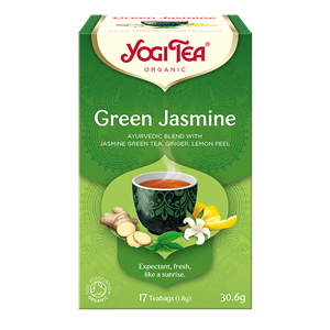 HERBATA ZIELONA JAŚMINOWA (GREEN JASMINE) BIO (17 x 1,8 g) 30,6 g - YOGI TEA