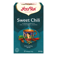 HERBATKA SŁODKIE CHILI (SWEET CHILI) BIO (17 x 1,8 g) 30,6 g - YOGI TEA