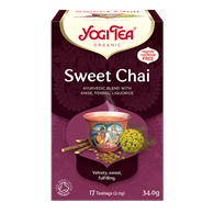 HERBATKA SŁODKI CHAI (SWEET CHAI) BIO (17 x 2 g) 34 g - YOGI TEA