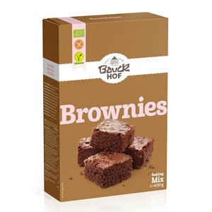 MIESZANKA NA BROWNIE BEZGLUTENOWA BIO 400 g - BAUCK HOF