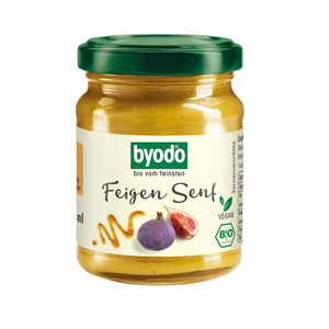 MUSZTARDA FIGOWA BEZGLUTENOWA BIO 125 ml - BYODO