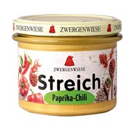 PASTA SŁONECZNIKOWA Z PAPRYKĄ BEZGLUTENOWA  BIO 180 g - ZWERGENWIESE