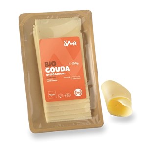 SER GOUDA PLASTRY BIO 150 g - OMA