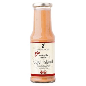 SOS CAJUN ISLAND BEZGLUTENOWY BIO 210 ml - SANCHON