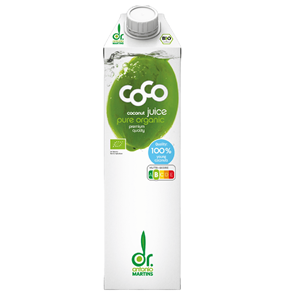 WODA KOKOSOWA NATURALNA BIO 1 L - COCO (DR MARTINS)