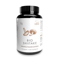 GRZYBY SHIITAKE BIO (500 mg) 100 KAPSUŁEK - PILZE WOHLRAB