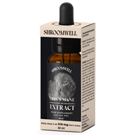 GRZYBY SOPLÓWKA JEŻOWATA (LION'S MANE) EKSTRAKT W KROPLACH 30 ml - SHROOMWELL