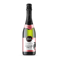 NAPÓJ BEZALKOHOLOWY RABARBAROWO - ŚWIERKOWY MUSUJĄCY BIO 750 ml - ÖUN