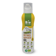 OLEJ RZEPAKOWY (SPRAY) TŁOCZONY NA ZIMNO OMEGA-3 BIO 200 ml - EKKO (BIONATURALIS)