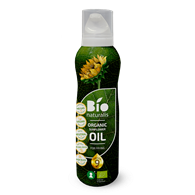 OLEJ SŁONECZNIKOWY (SPRAY) DO GOTOWANIA I SMAŻENIA TŁOCZONY NA ZIMNO BIO 200 ml - EKKO (BIONATURALIS)