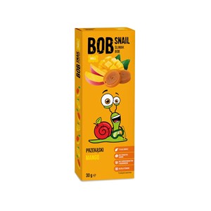 PRZEKĄSKA ROLL MANGO BEZ DODATKU CUKRÓW BEZGLUTENOWA 30 g - BOB SNAIL