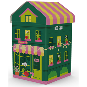 ZESTAW ŚWIĄTECZNY SNAIL CITY - PRZEKĄSKI OWOCOWE Z GRĄ I ZABAWKĄ BEZ DODATKU CUKRÓW BEZGLUTENOWE 384 g - BOB SNAIL (PRODUKT SEZONOWY)