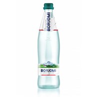 NATURALNA WODA MINERALNA GAZOWANA 500 ml (SZKŁO) - BORJOMI