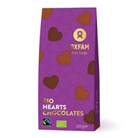 CZEKOLADKI WALENTYNKOWE SERCA FAIR TRADE BIO 160 g - OXFAM (PRODUKT SEZONOWY)
