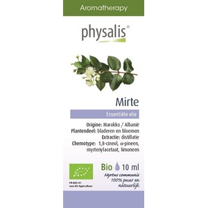 OLEJEK ETERYCZNY MIRT ZWYCZAJNY BIO 10 ml - PHYSALIS