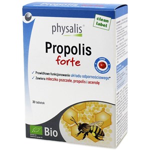 PROPOLIS FORTE BIO 30 TABLETEK - PHYSALIS