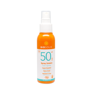 MLECZKO PRZECIWSŁONECZNE DO CIAŁA SPF 50+ W SPRAYU ECO 100 ml - BIOSOLIS (PRODUKT SEZONOWY)