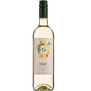 WINO BEZALKOHOLOWE LE CHARDONNAY BIAŁE SŁODKIE BIO 735 ml - VINA0