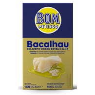 DORSZ Z CZOSNKIEM W OLIWIE Z OLIWEK EXTRA VIRGIN 120 g (80 g) - BON APPETIT (BOM PETISCO)