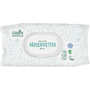 CHUSTECZKI NAWILŻANE PODRÓŻNE DLA DZIECI ECO 100 szt. - GRON BALANCE