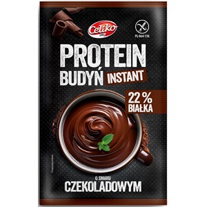 BUDYŃ PROTEINOWY INSTANT O SMAKU CZEKOLADOWYM BEZGLUTENOWY 40 g - CELIKO
