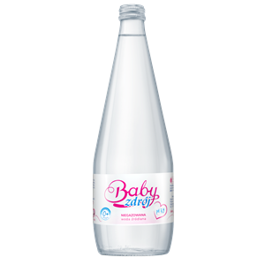 WODA ŹRÓDLANA NIEGAZOWANA 700 ml (SZKŁO) - AQUA EAST (BABY ZDRÓJ)