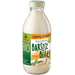 BARSZCZ BIAŁY JAGLANY BEZGLUTENOWY KONCENTRAT BIO 320 ml - KOWALEWSKI