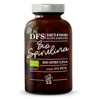 SPIRULINA BIO (400 mg) 375 TABLETEK - DIET-FOOD