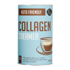 DODATEK DO KAWY COLLAGEN CREAMER MCT KETO 300 g - DIET-FOOD